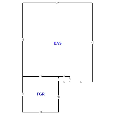Building layout (traversing data) of this property