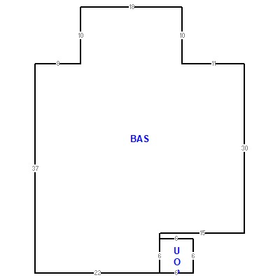 Building layout (traversing data) of this property