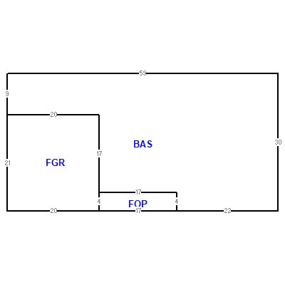 Building layout (traversing data) of this property