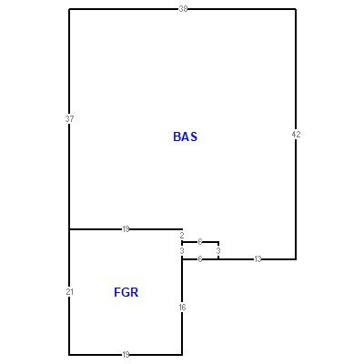 Building layout (traversing data) of this property