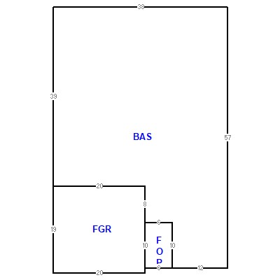 Building layout (traversing data) of this property