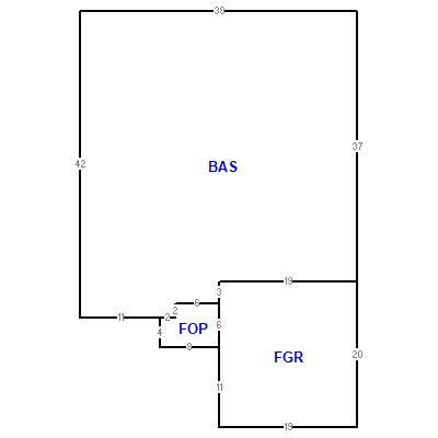 Building layout (traversing data) of this property