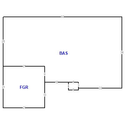 Building layout (traversing data) of this property
