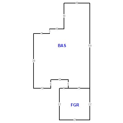 Building layout (traversing data) of this property