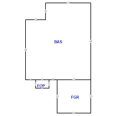 Building layout (traversing data) of this property
