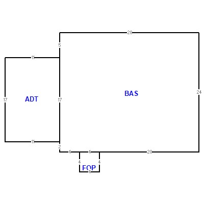 Building layout (traversing data) of this property