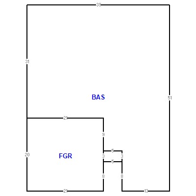 Building layout (traversing data) of this property