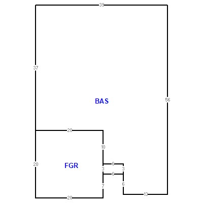 Building layout (traversing data) of this property