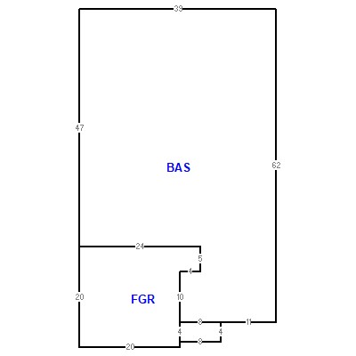 Building layout (traversing data) of this property