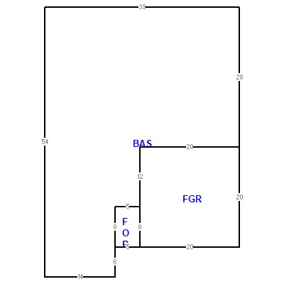 Building layout (traversing data) of this property