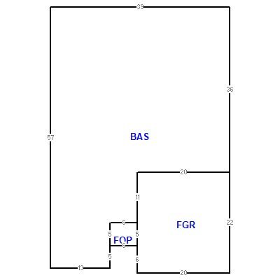 Building layout (traversing data) of this property