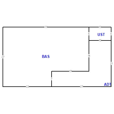 Building layout (traversing data) of this property