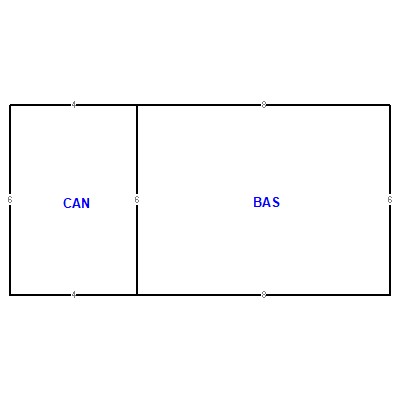 Building layout (traversing data) of this property