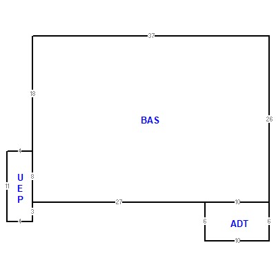 Building layout (traversing data) of this property