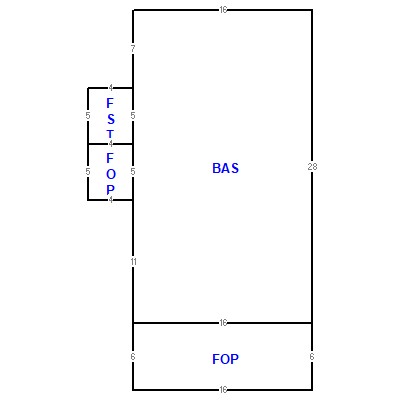 Building layout (traversing data) of this property