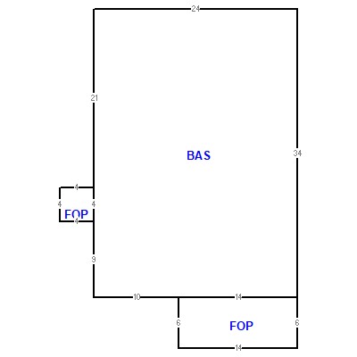 Building layout (traversing data) of this property