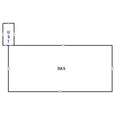 Building layout (traversing data) of this property