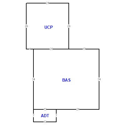 Building layout (traversing data) of this property