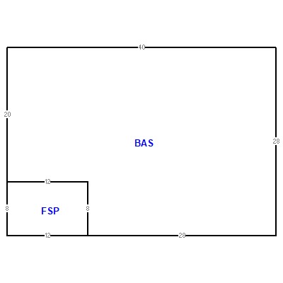 Building layout (traversing data) of this property