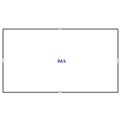 Building layout (traversing data) of this property
