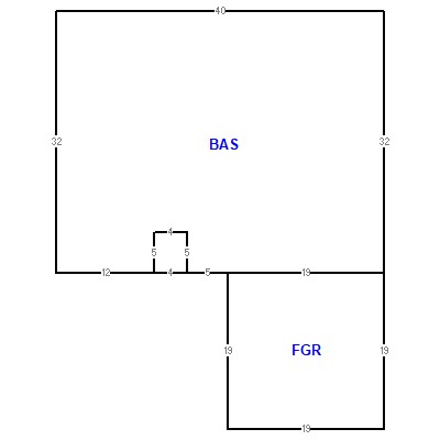 Building layout (traversing data) of this property
