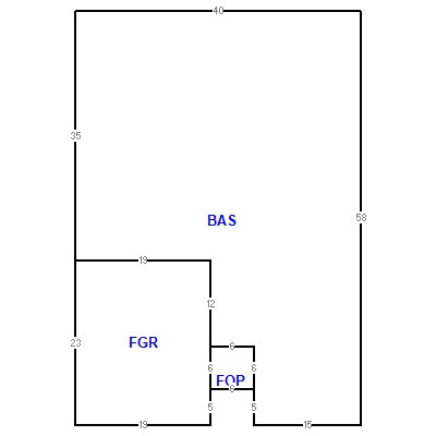 Building layout (traversing data) of this property