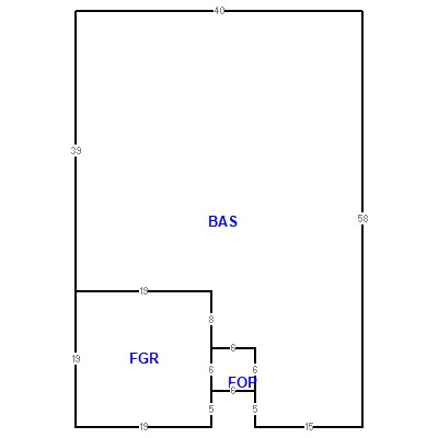 Building layout (traversing data) of this property
