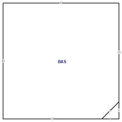 Building layout (traversing data) of this property