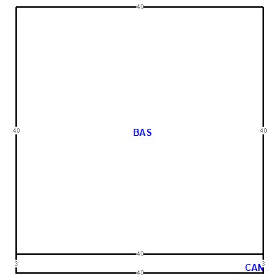 Building layout (traversing data) of this property