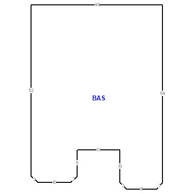 Building layout (traversing data) of this property