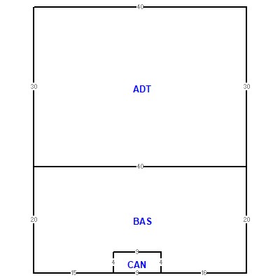 Building layout (traversing data) of this property