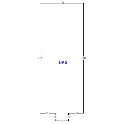 Building layout (traversing data) of this property