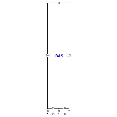 Building layout (traversing data) of this property