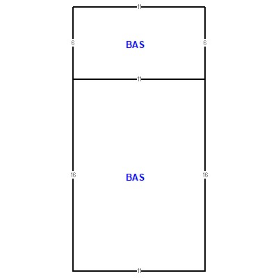 Building layout (traversing data) of this property