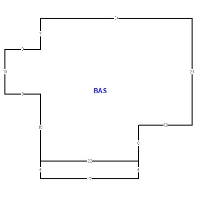 Building layout (traversing data) of this property