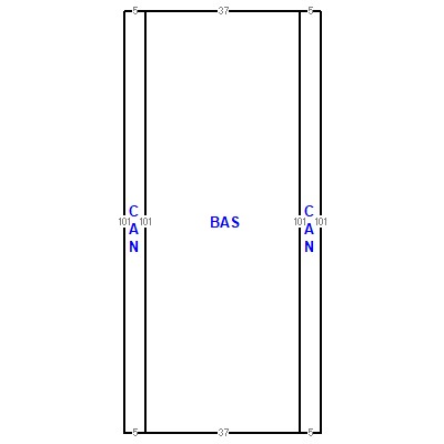 Building layout (traversing data) of this property