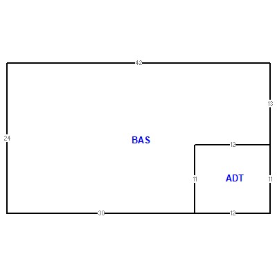 Building layout (traversing data) of this property
