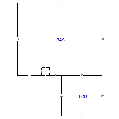 Building layout (traversing data) of this property