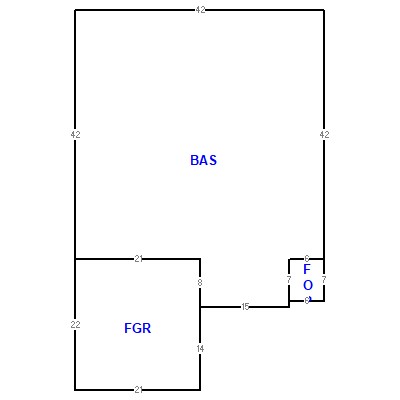 Building layout (traversing data) of this property