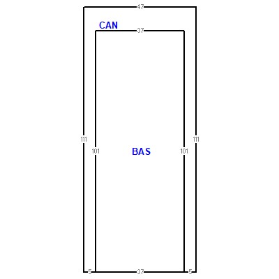 Building layout (traversing data) of this property
