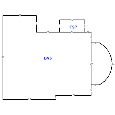 Building layout (traversing data) of this property