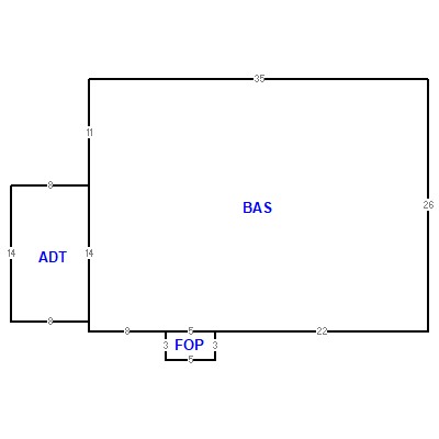 Building layout (traversing data) of this property