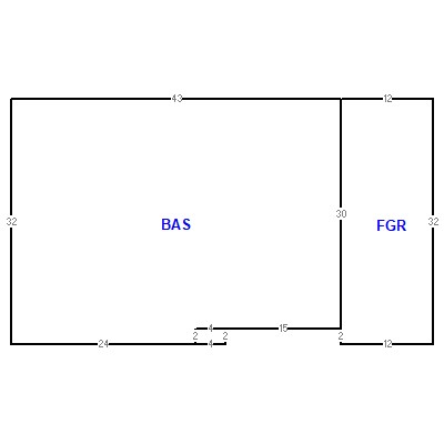 Building layout (traversing data) of this property