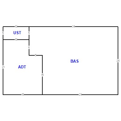Building layout (traversing data) of this property