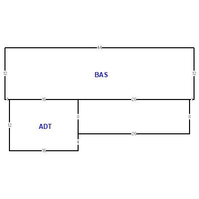 Building layout (traversing data) of this property