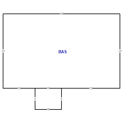 Building layout (traversing data) of this property