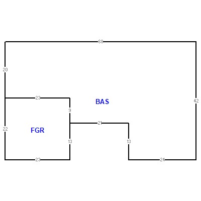 Building layout (traversing data) of this property