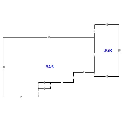 Building layout (traversing data) of this property