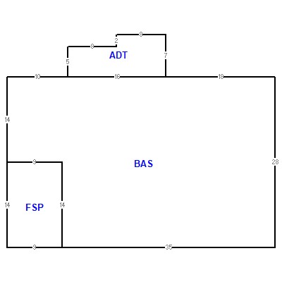 Building layout (traversing data) of this property