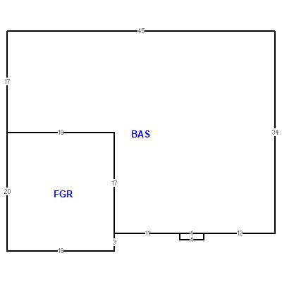 Building layout (traversing data) of this property